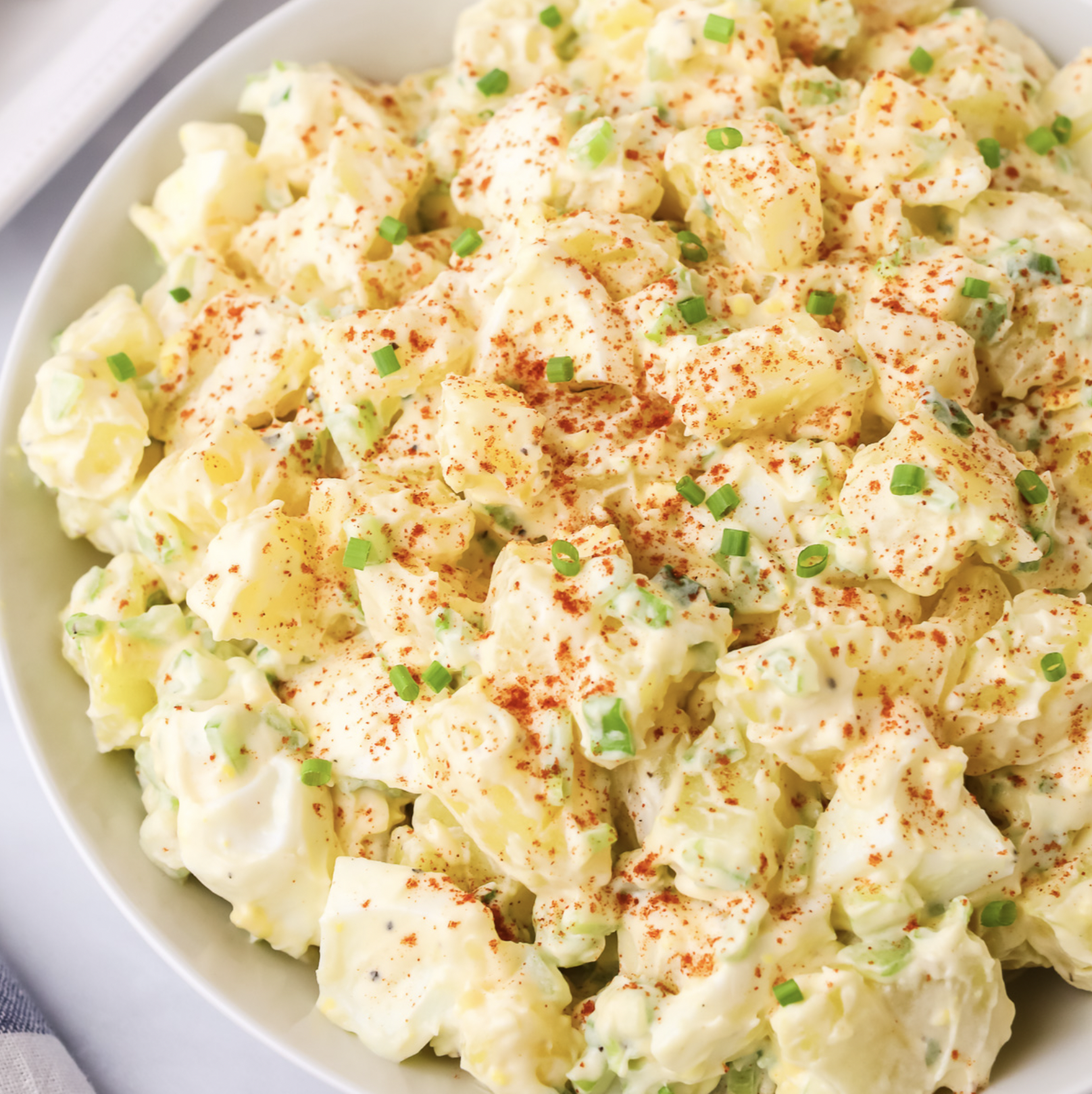 Potato Salad With Mayonnaise Dressing