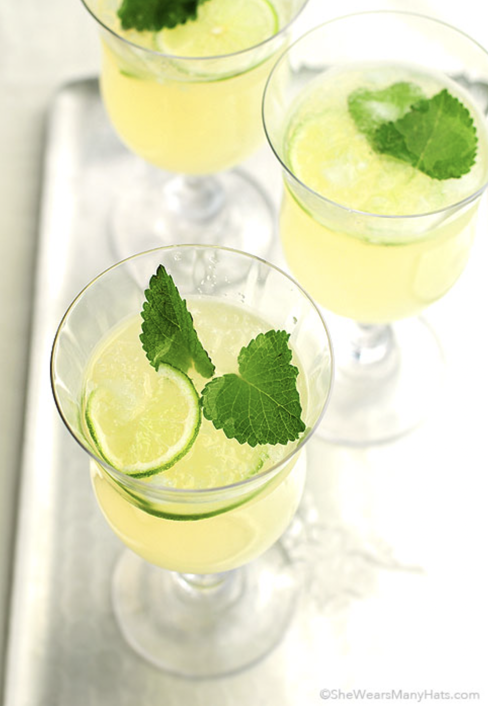 Refreshing Lemon Balm Sparkler