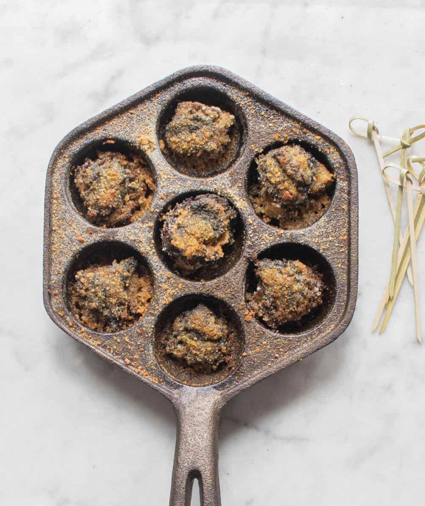 Baked Morels With Garlic Butter