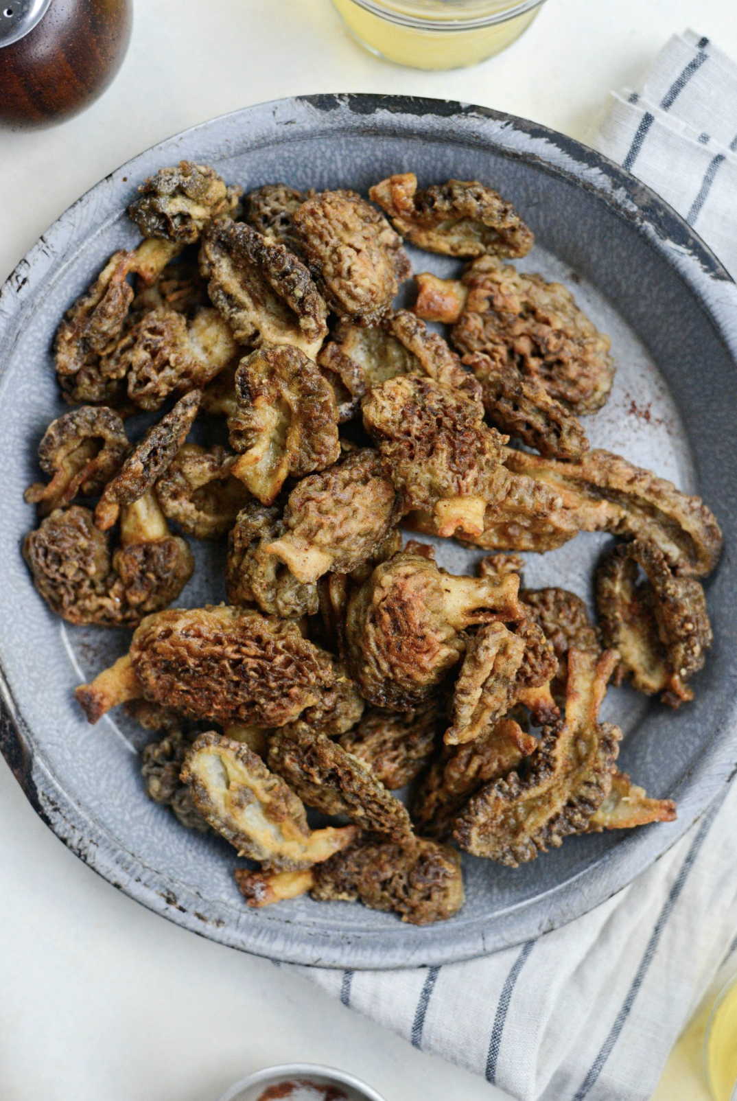 Pan Fried Morel Mushrooms