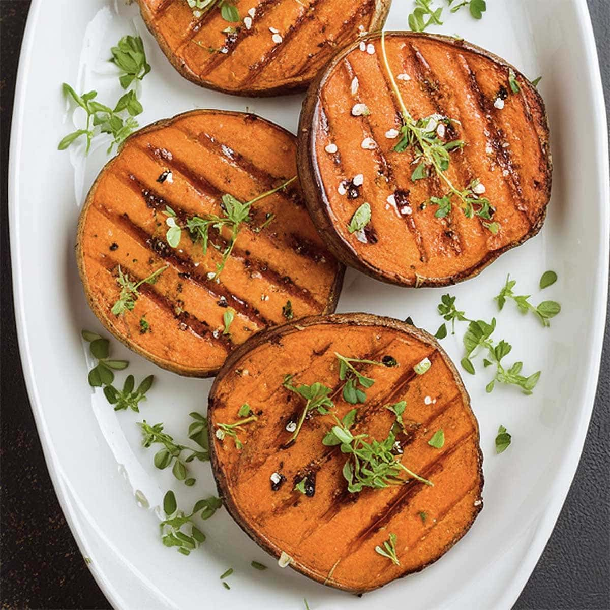 Grilled Sweet Potatoes