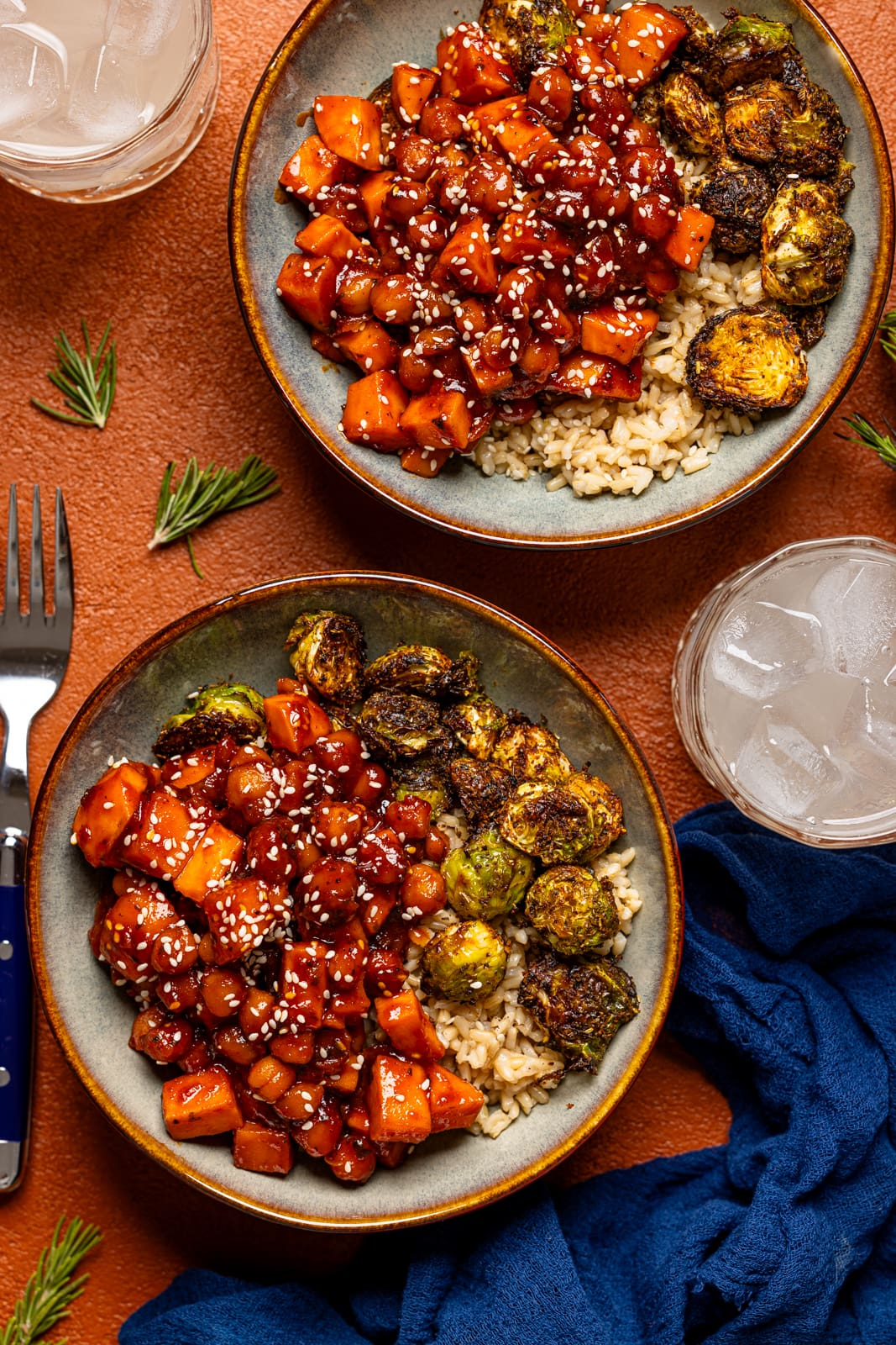 GOCHUJANG SWEET POTATO + CHICKPEA BOWL