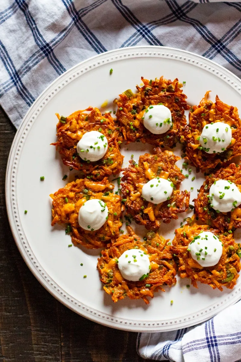 Easy Sweet Potato Latkes