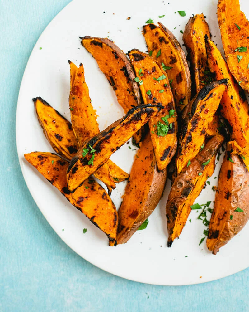  Grilled Sweet Potatoes