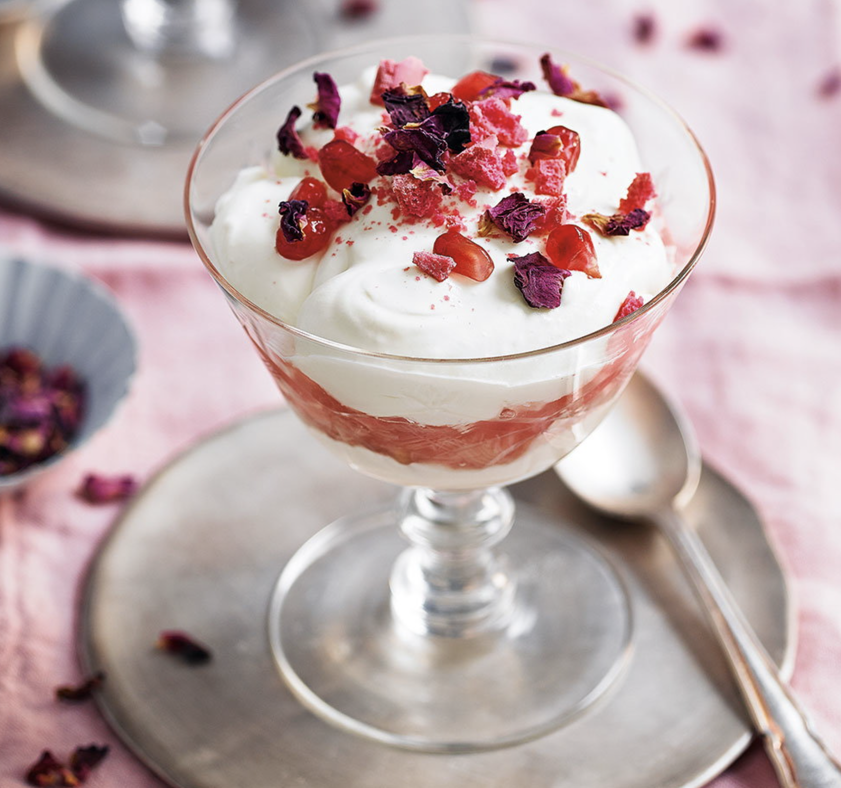 Rhubarb And Rose Eton Mess Recipe