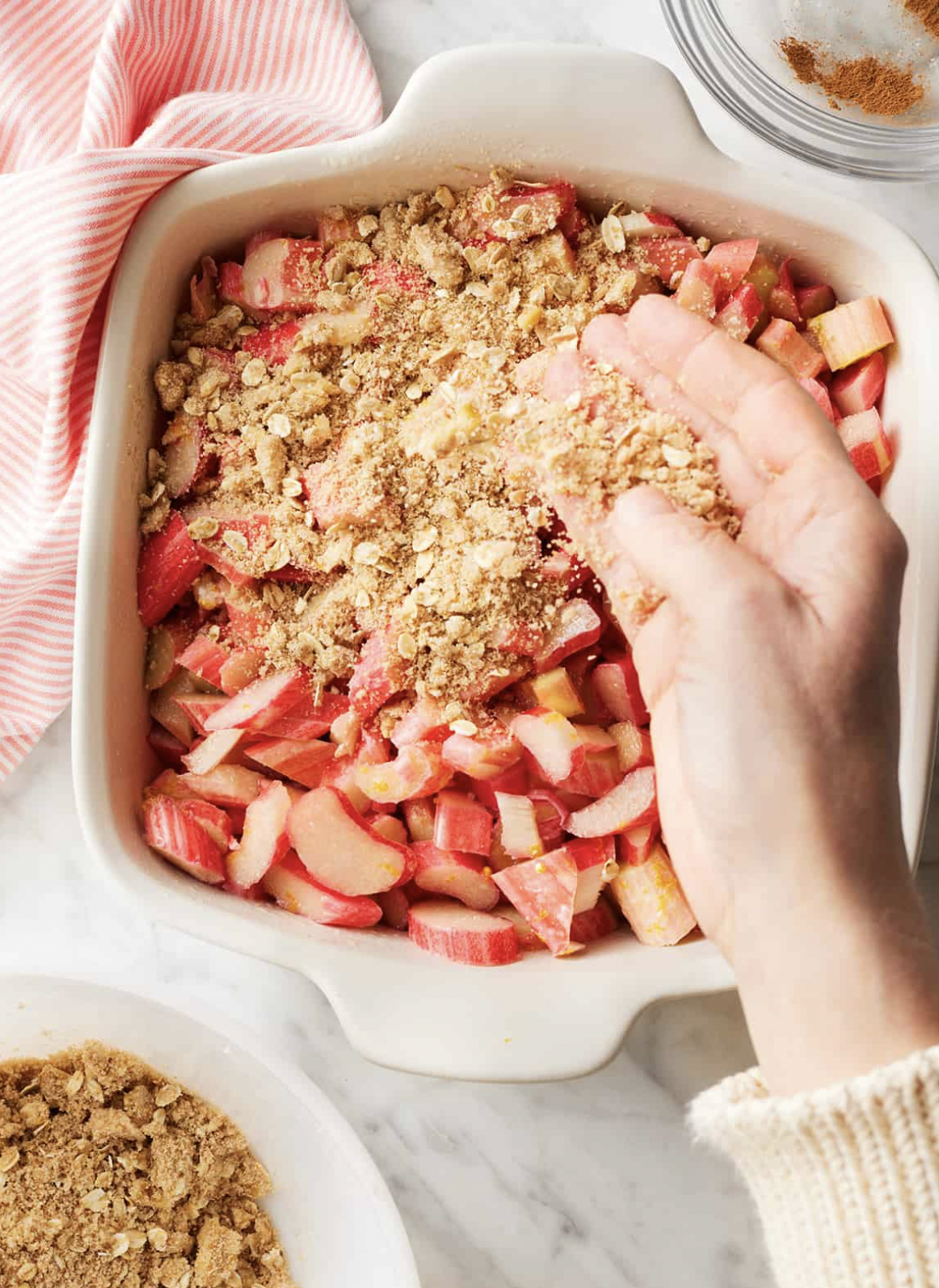 Rhubarb Crisp