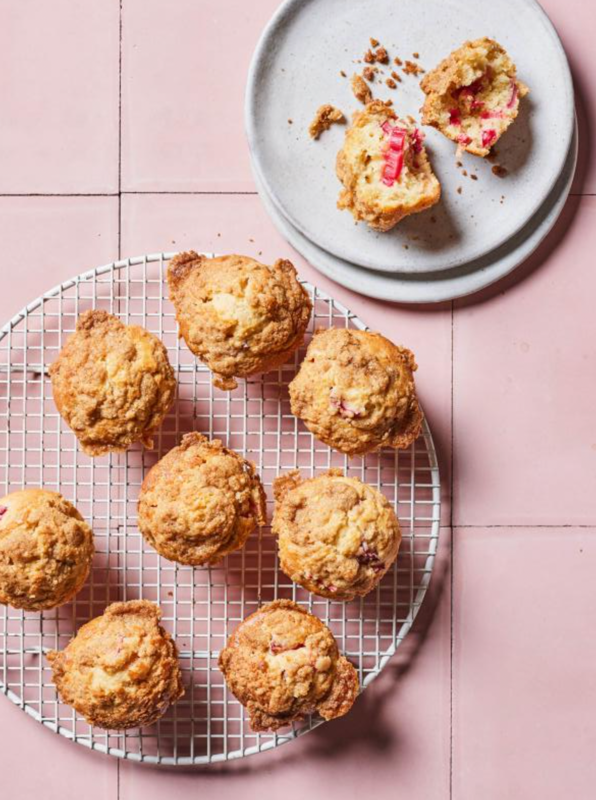 Rhubarb Muffins