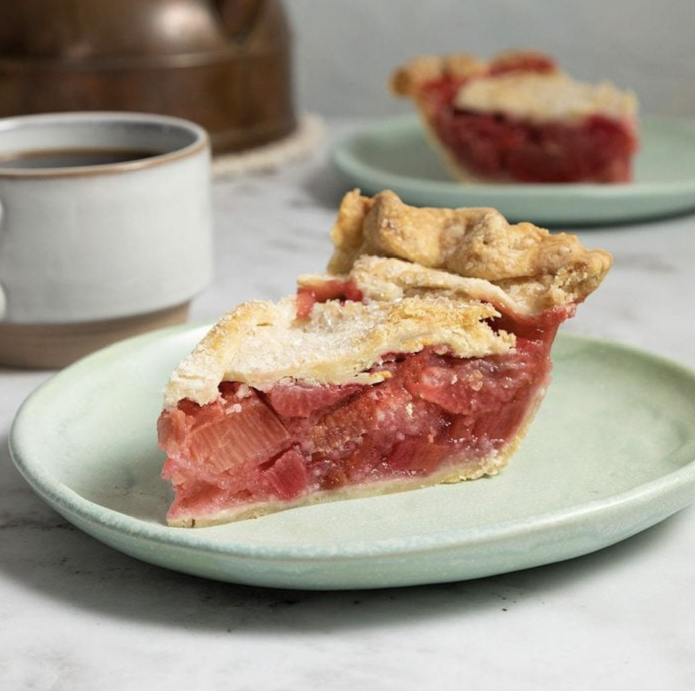 Strawberry Rhubarb Pie With a Perfectly Flaky Crust