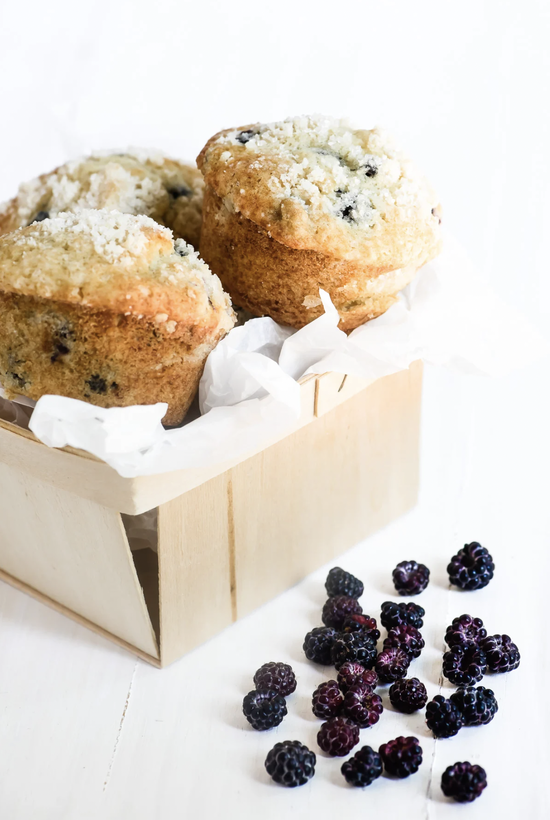 Perfect Black Raspberry Muffins