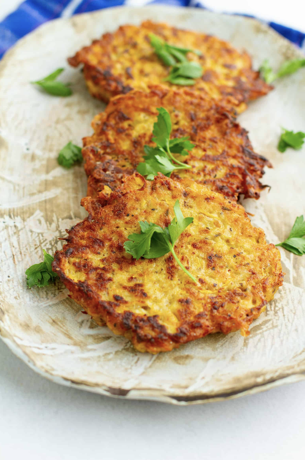 Savory Squash Fritters with a Kick