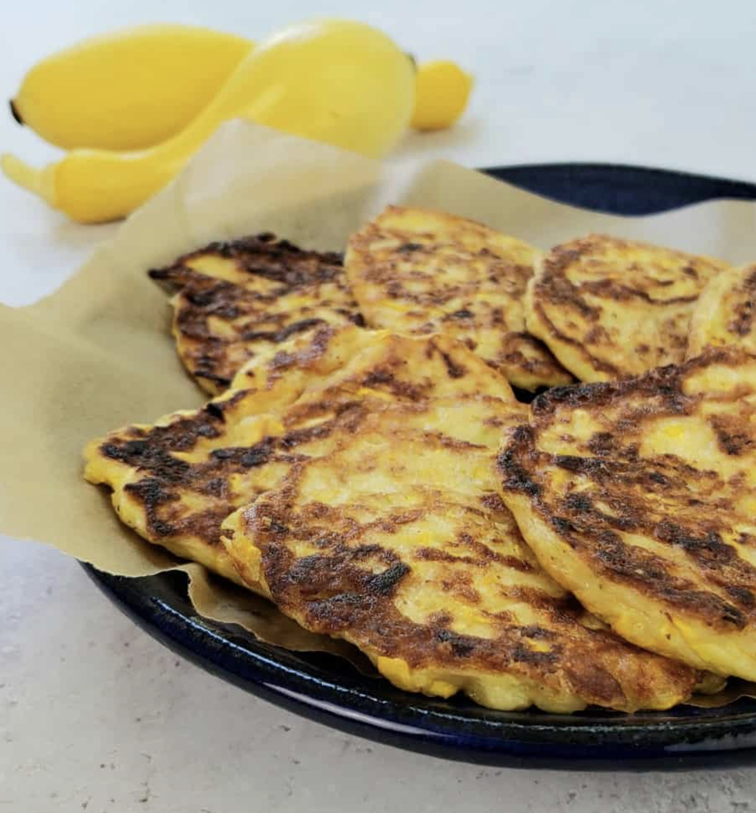 Parmesan Yellow Squash Fritters