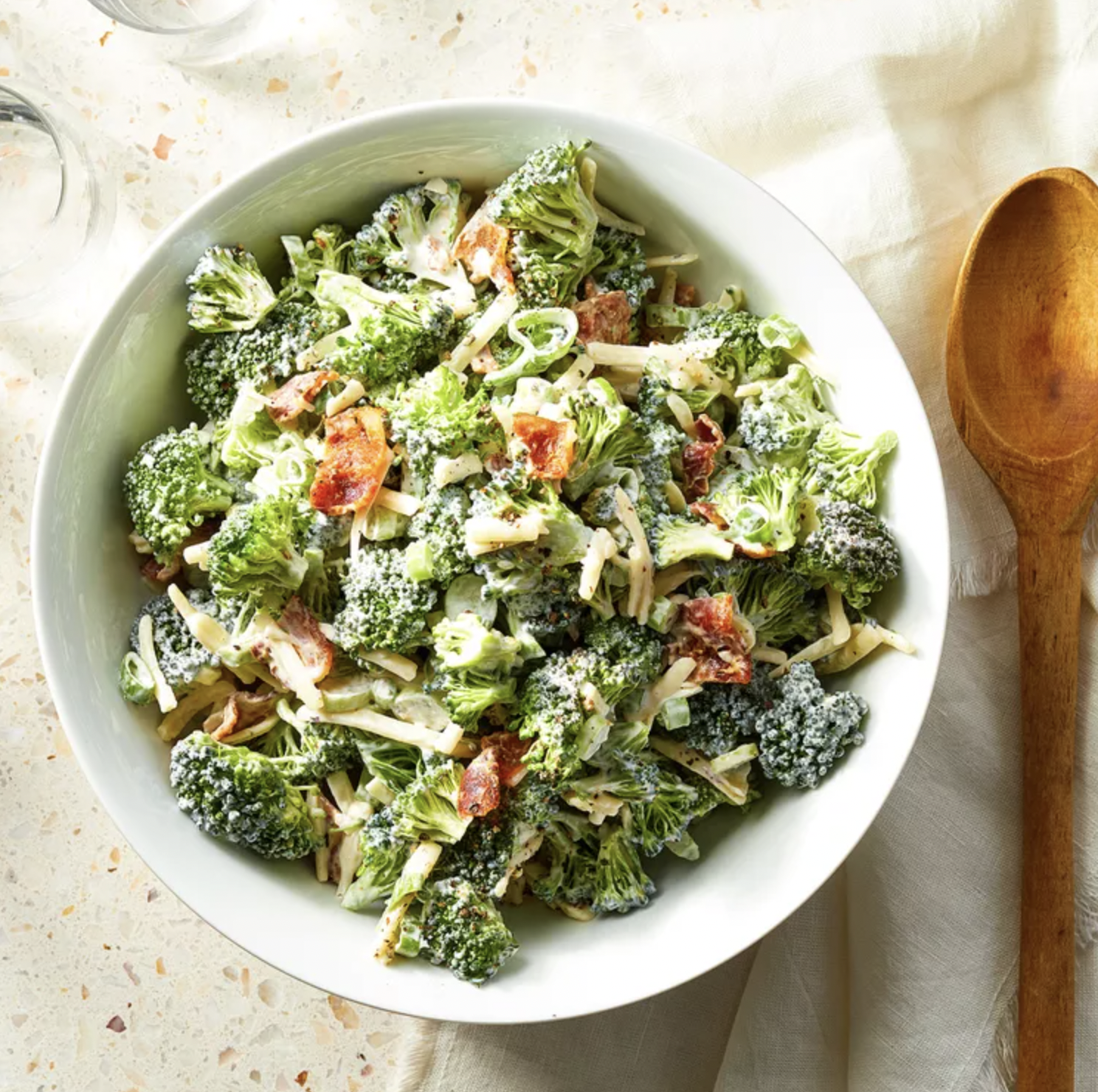 Cheddar Cheese Broccoli Salad