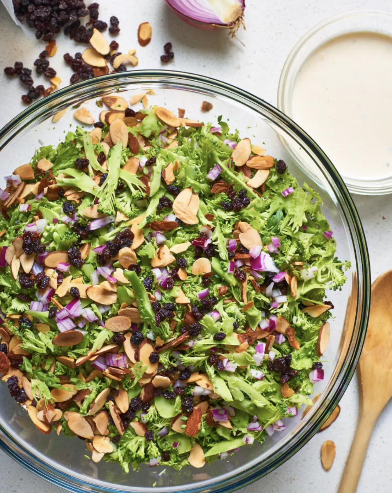 Broccoli Salad With Lemon-Mayo Dressing