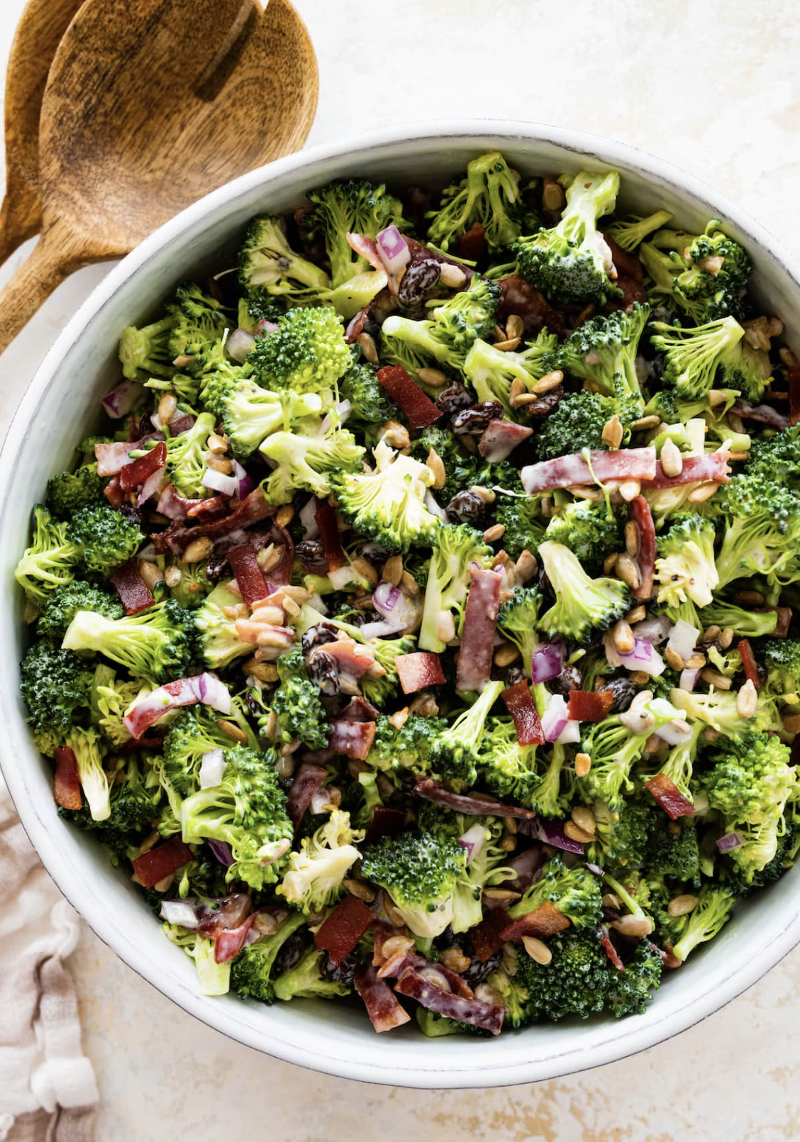 Crispy Bacon Broccoli Bliss Salad - Best Broccoli Salad Recipes You’ll Love