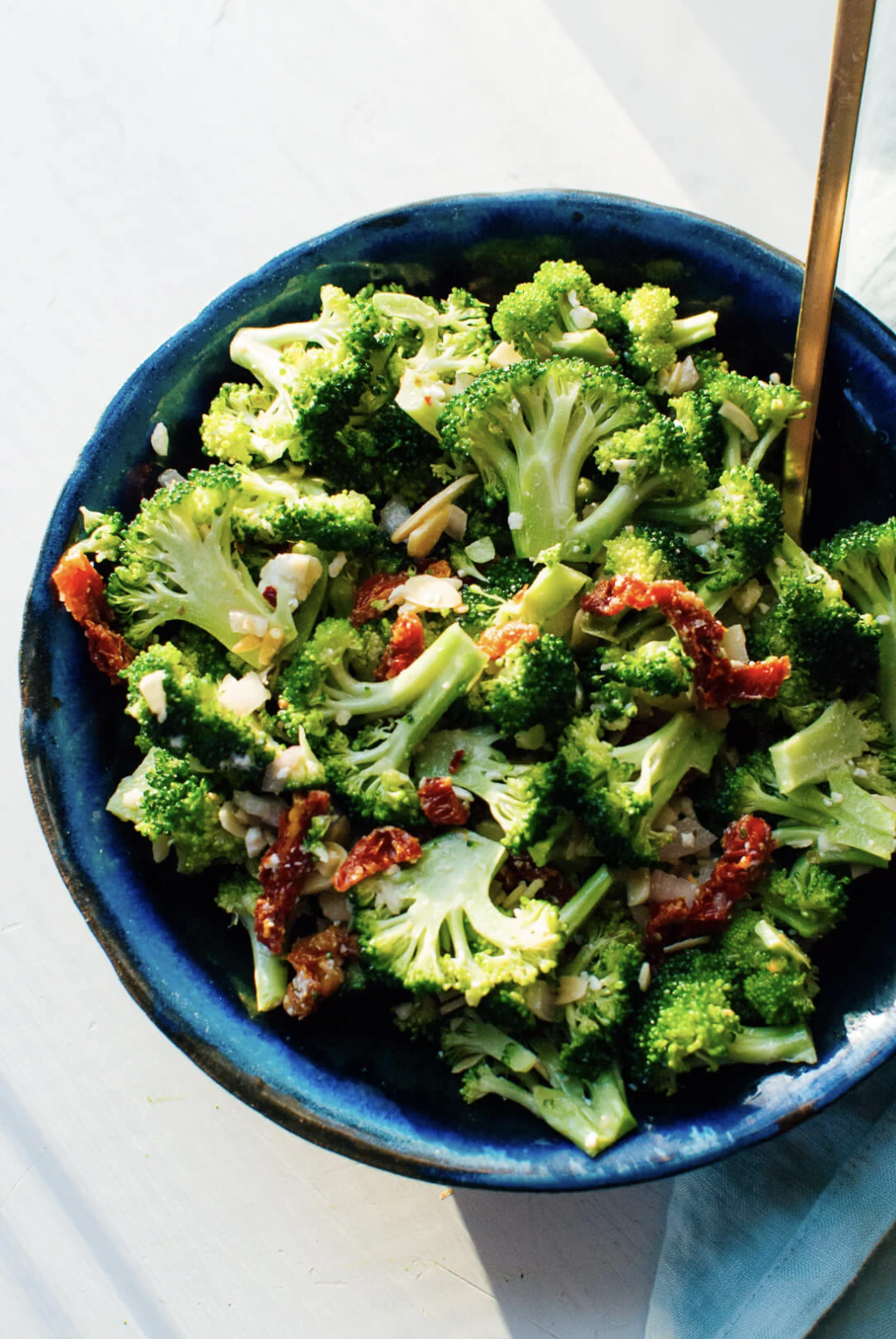 Zesty Mediterranean Broccoli Salad