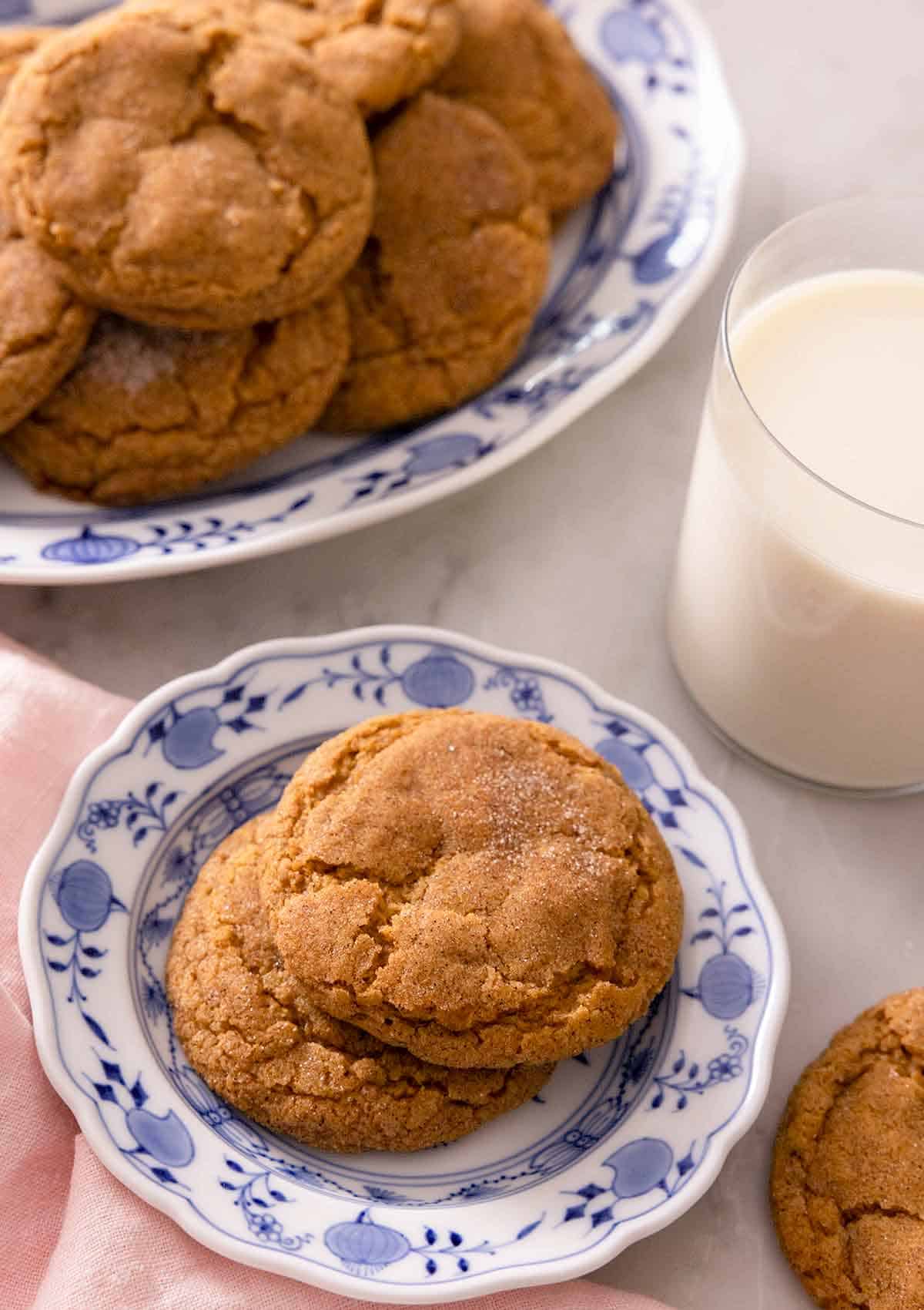 Classic Pumpkin Snickerdoodles