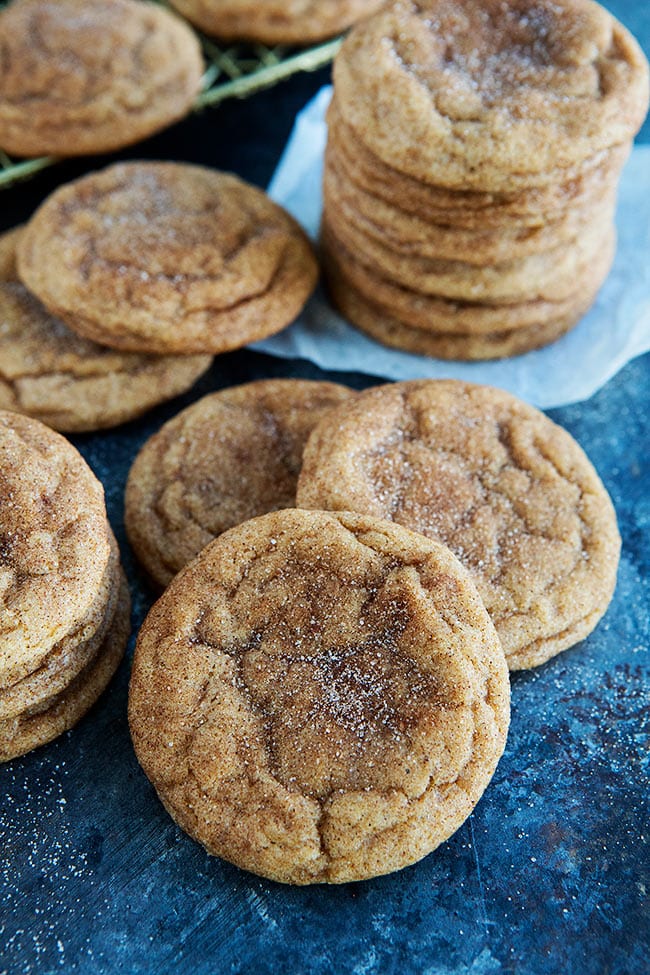 Classic Cinnamon Pumpkin Snickerdoodles