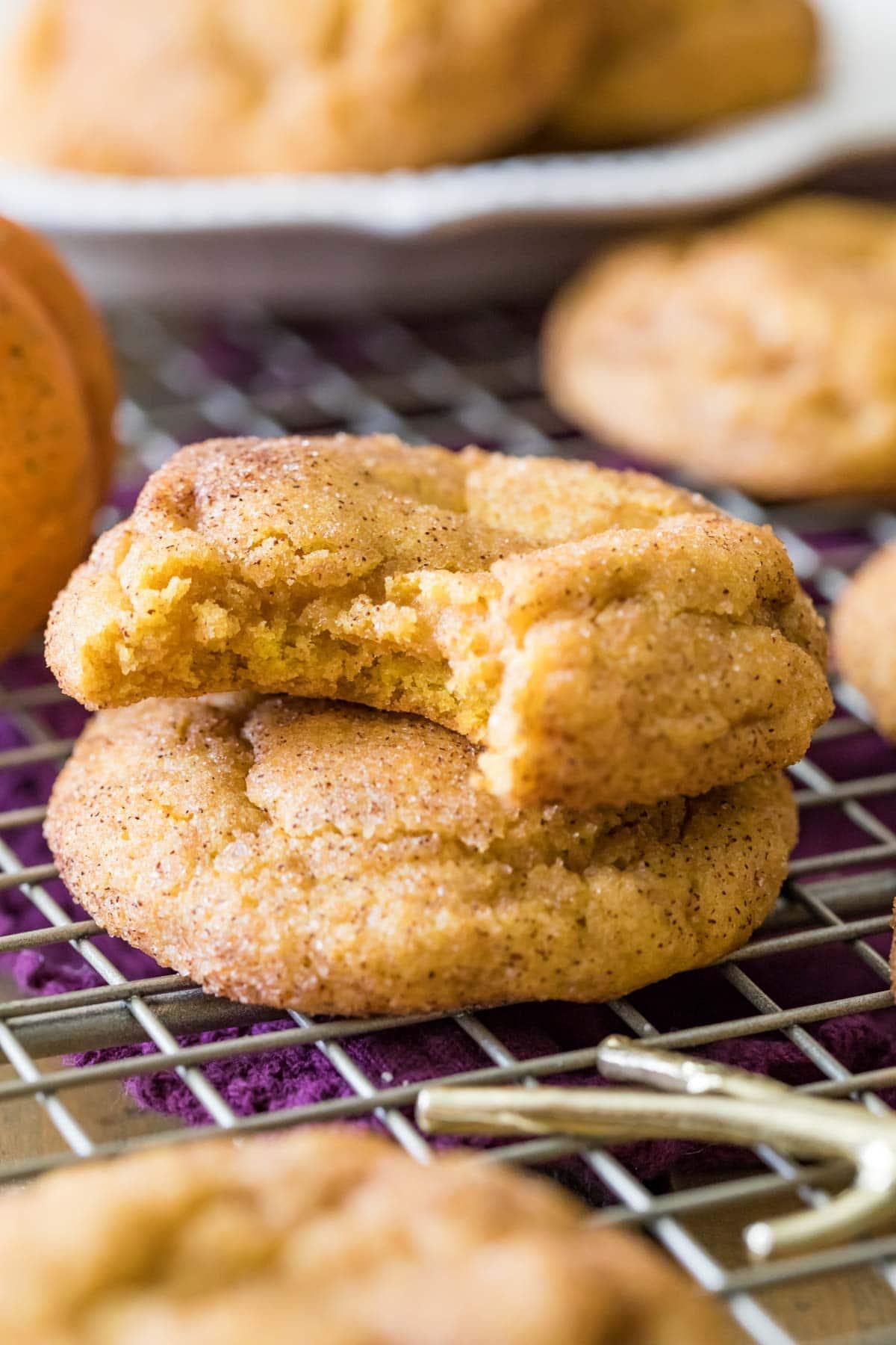 Cozy Pumpkin Snickerdoodles