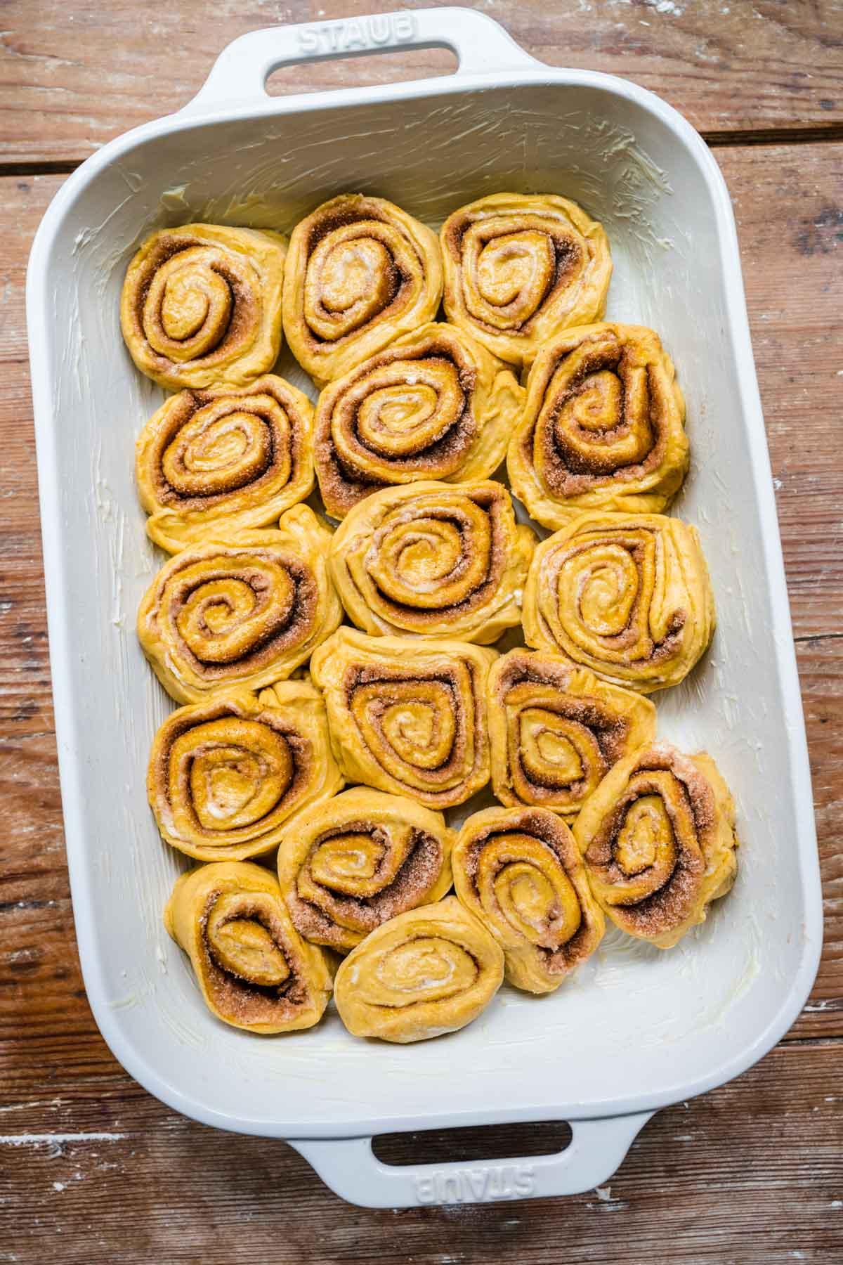 Dinner Cinnamon Pumpkin Rolls