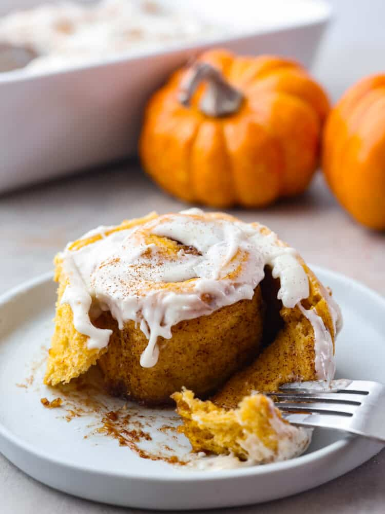 Gooey cinnamon Pumpkin Delights