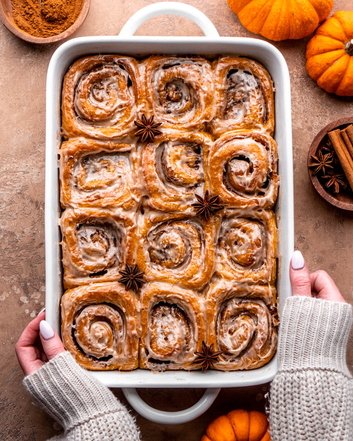 Pumpkin Cinnamon Swirls