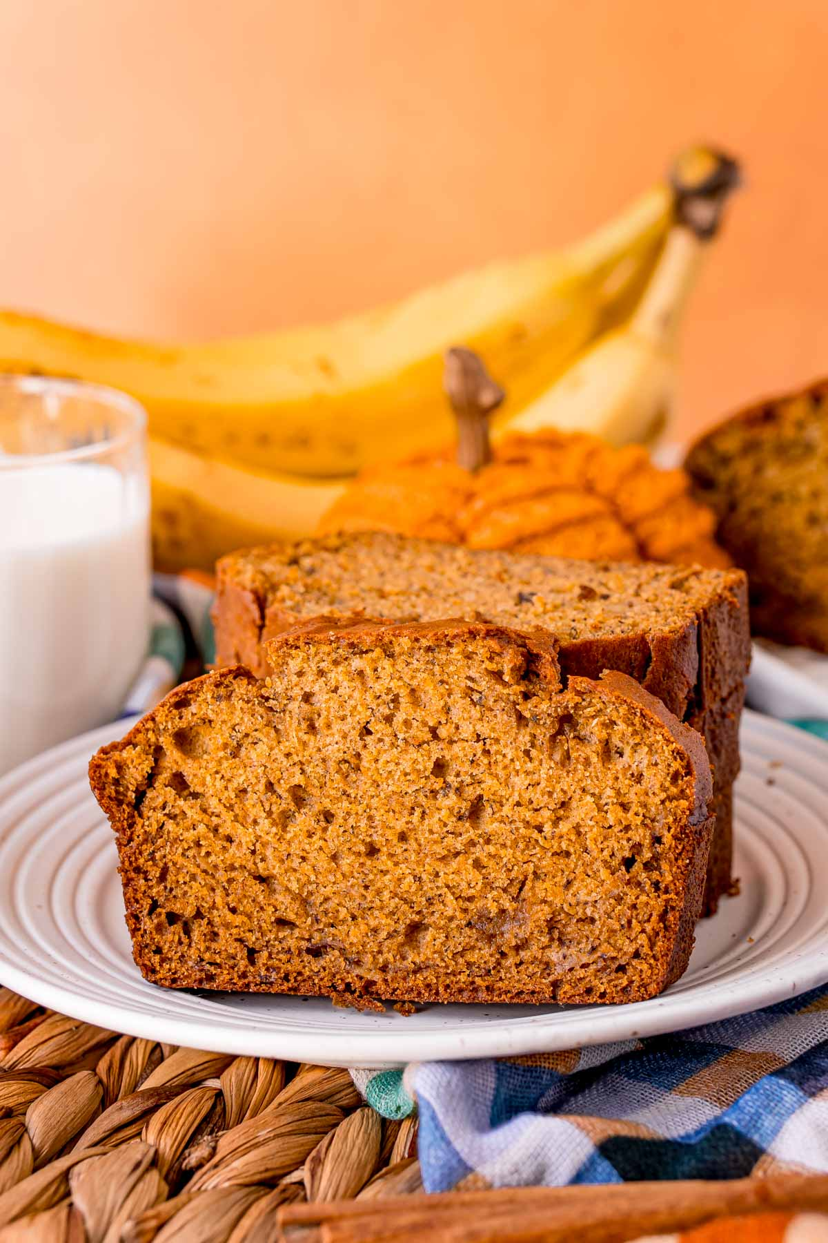 Two Loaf Pumpkin Banana Bread