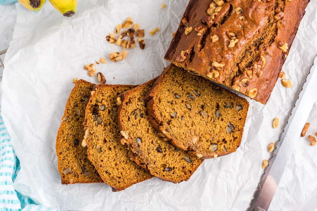 Fall Favorite Pumpkin Banana Bread