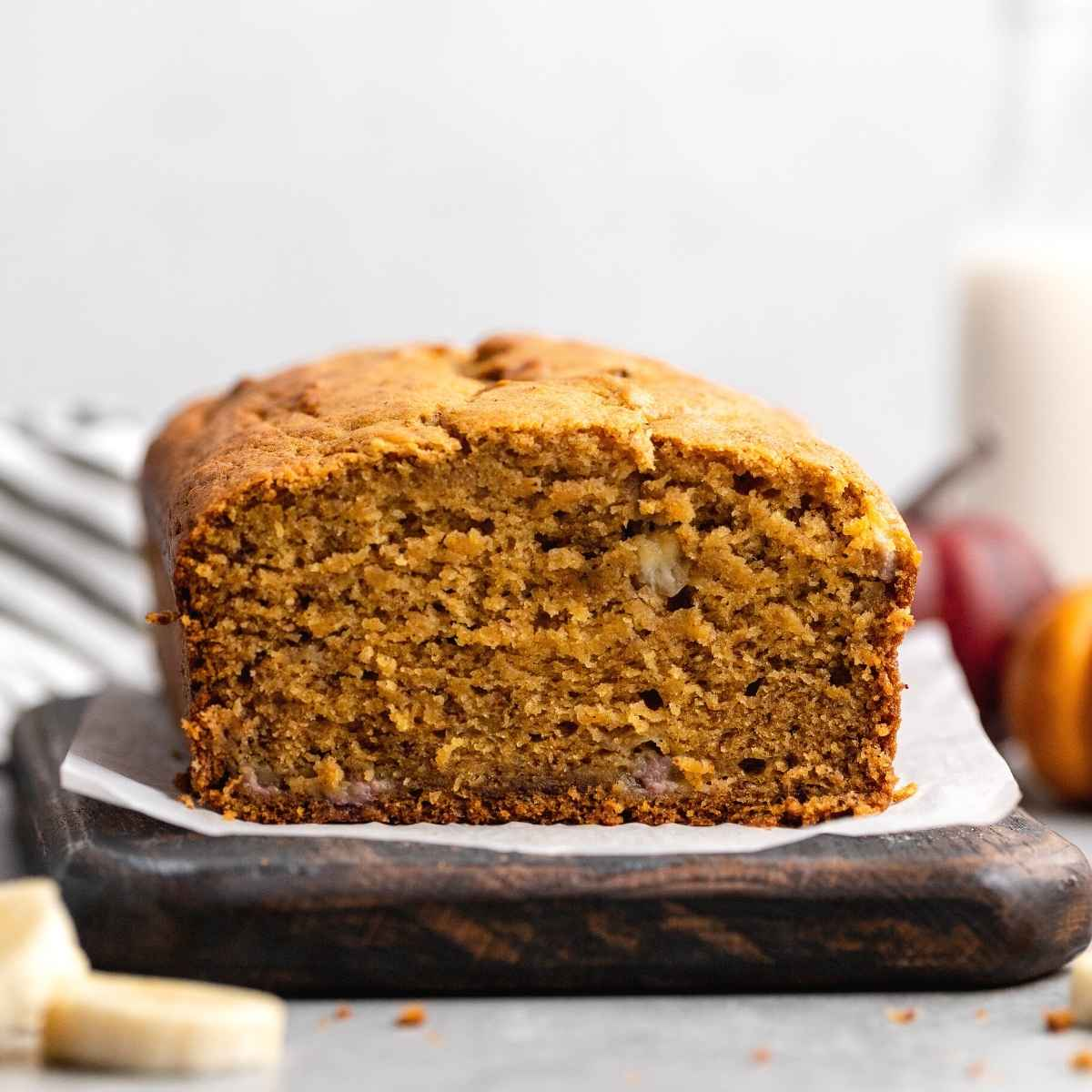 Quick Pumpkin Banana Bread