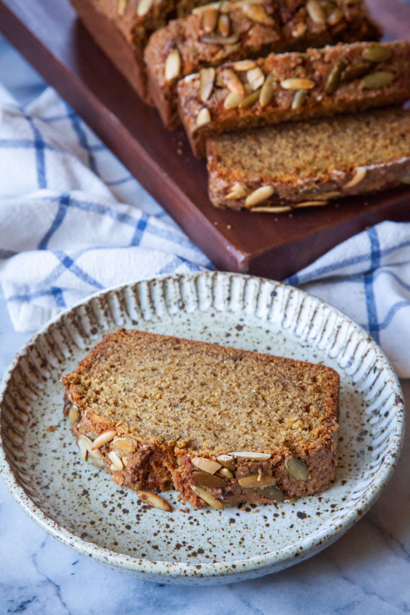 Eat the Love Pumpkin Banana Bread