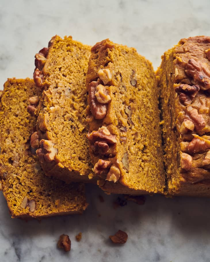 Moist Pumpkin Banana Bread