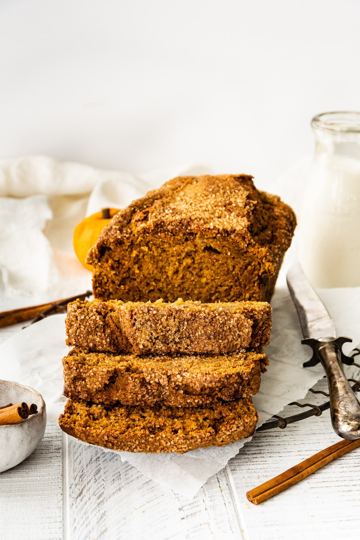 Easy Pumpkin Banana Bread