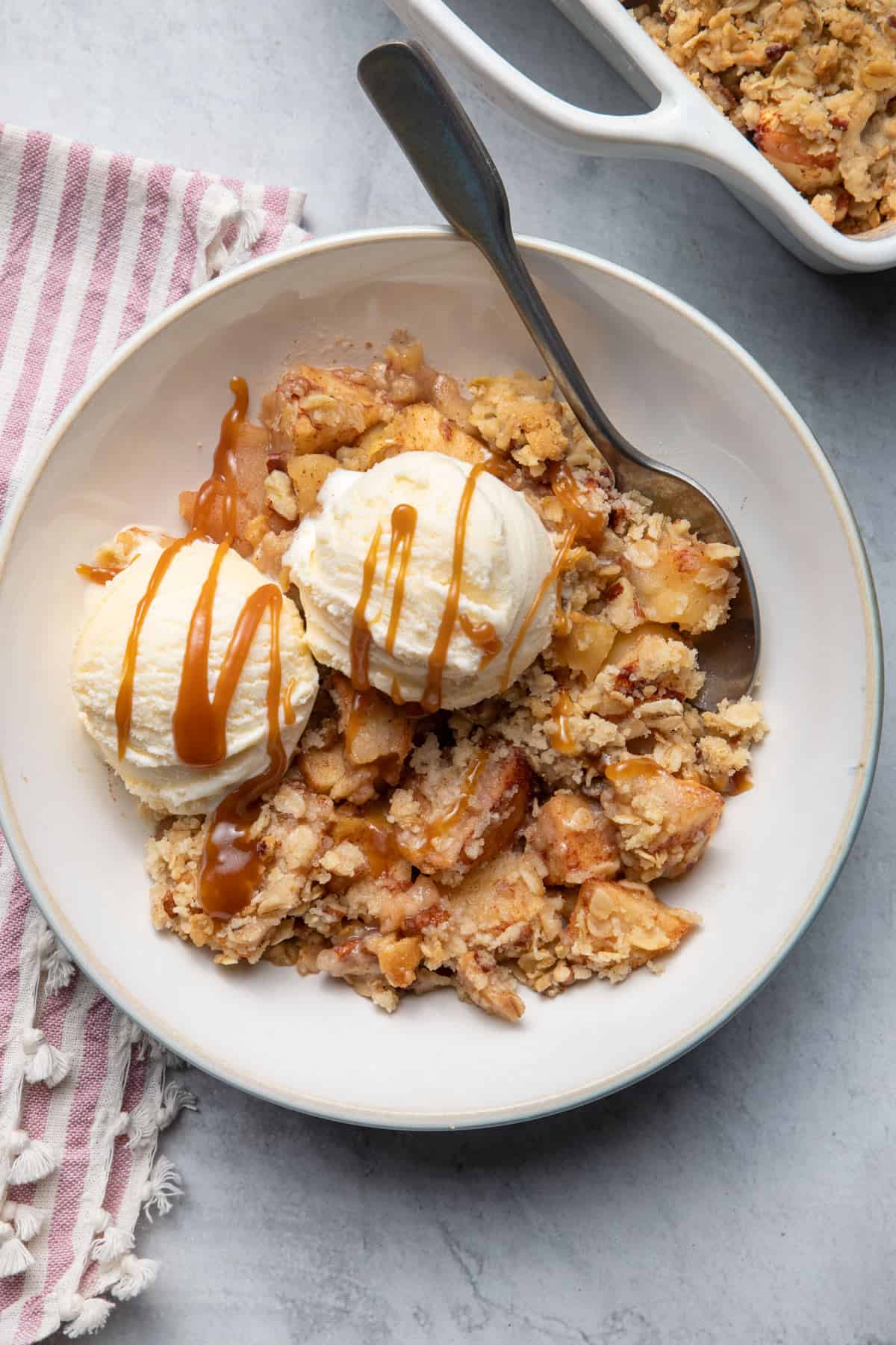 Quick and Easy Apple Crisp