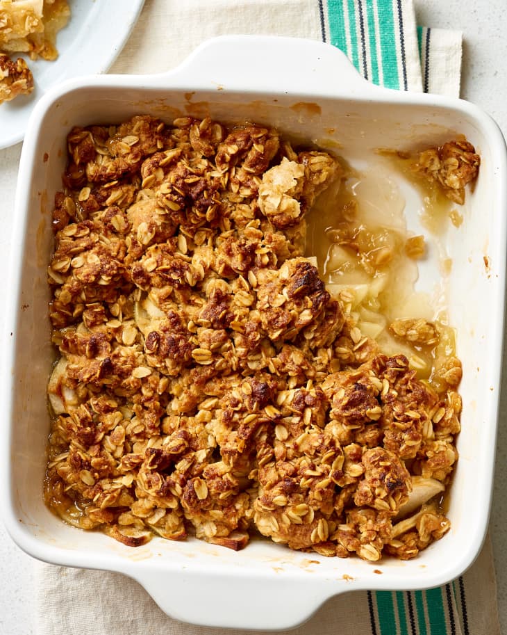 Perfectly Spiced Apple Crisp