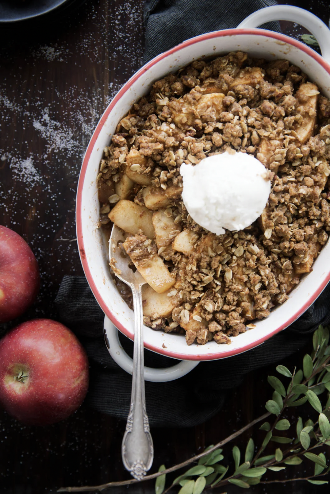 Wholesome Healthy Apple Crisp