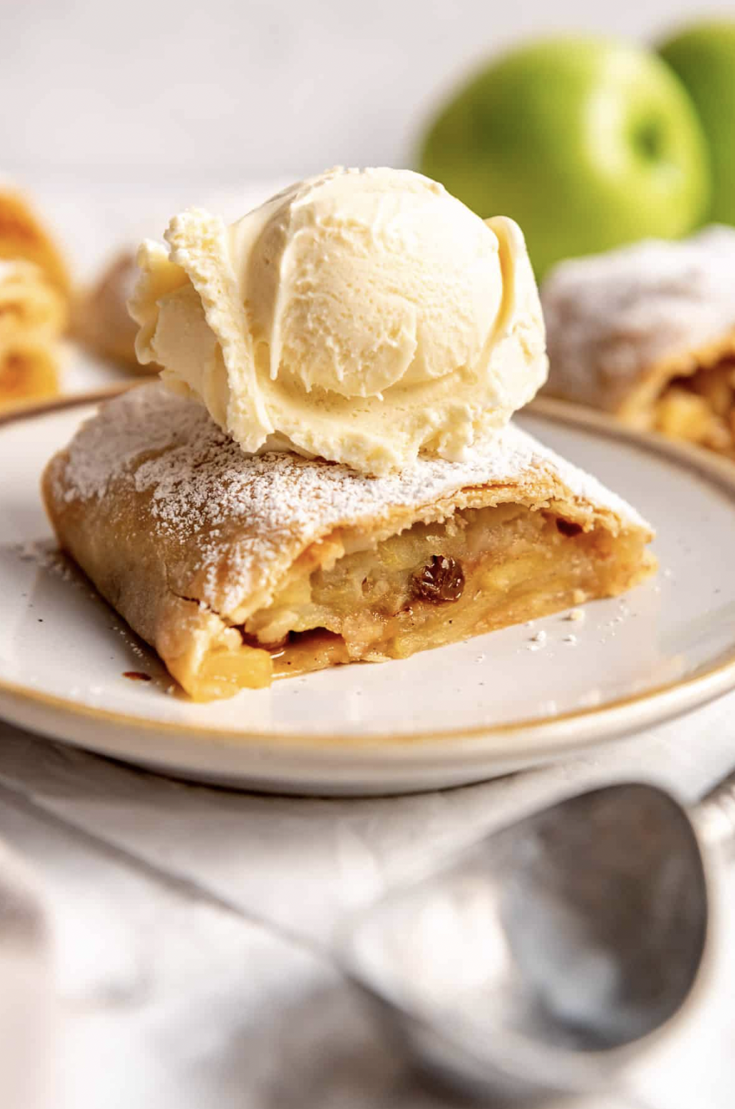 8. Authentic German Apple Strudel