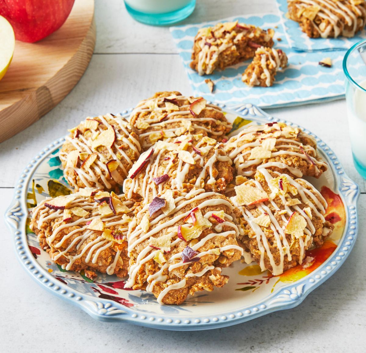 Chewy Caramel Apple Cookies