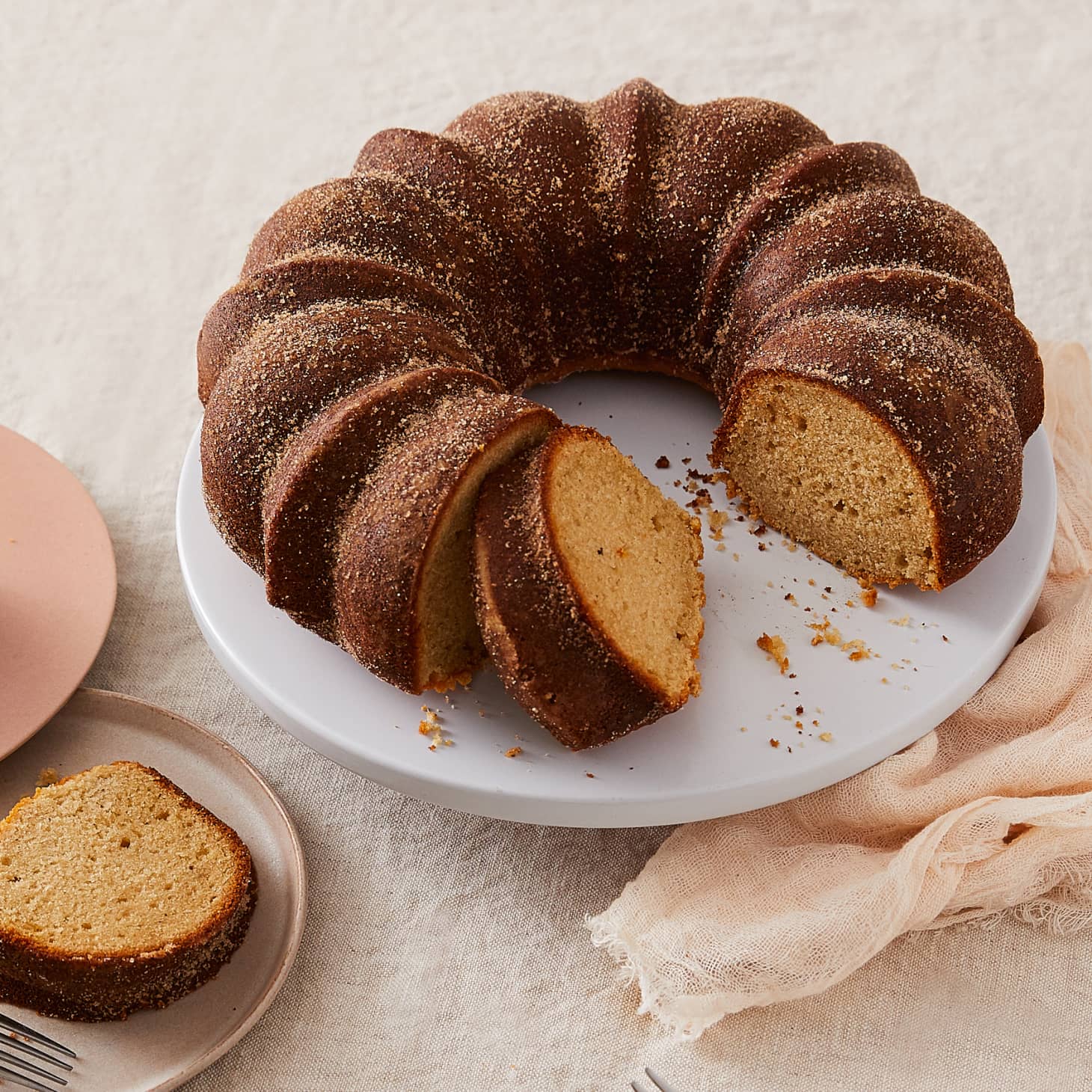 Apple Cider Doughnut Cake Delight