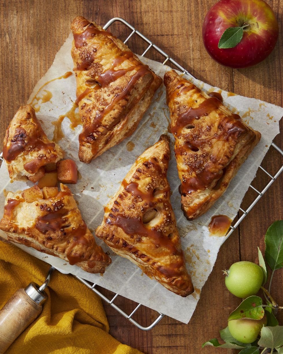 Homemade Caramel Apple Turnovers