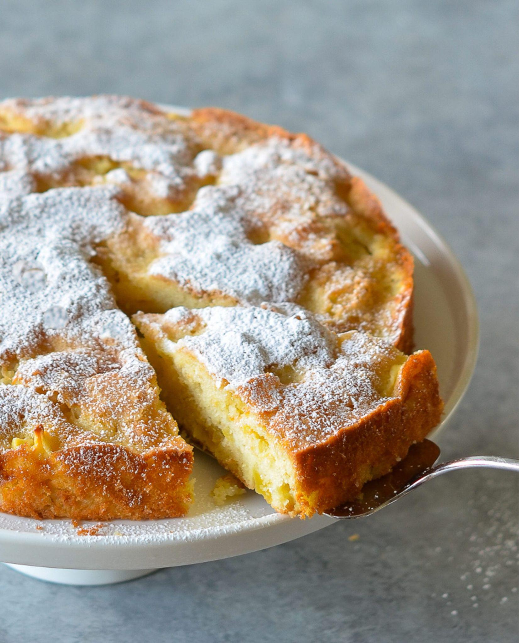 Elegant French Apple Cake Delight