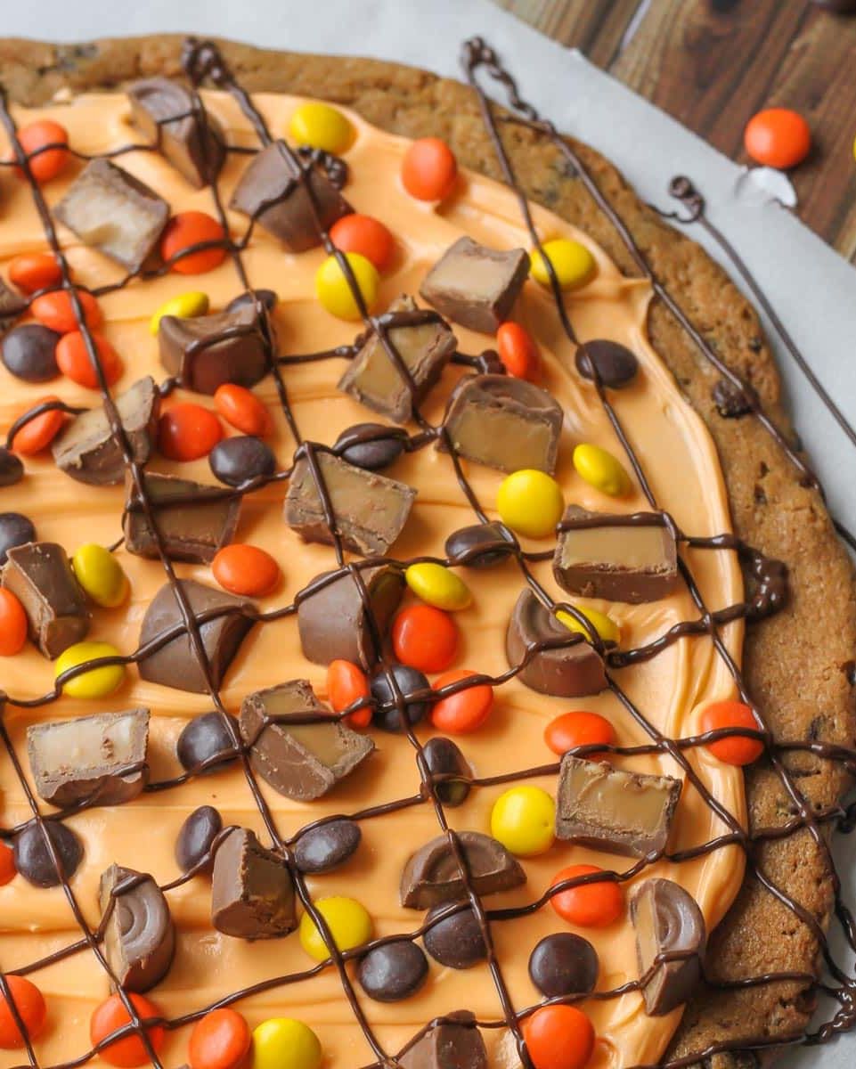 Spooky Halloween Cookie Cake