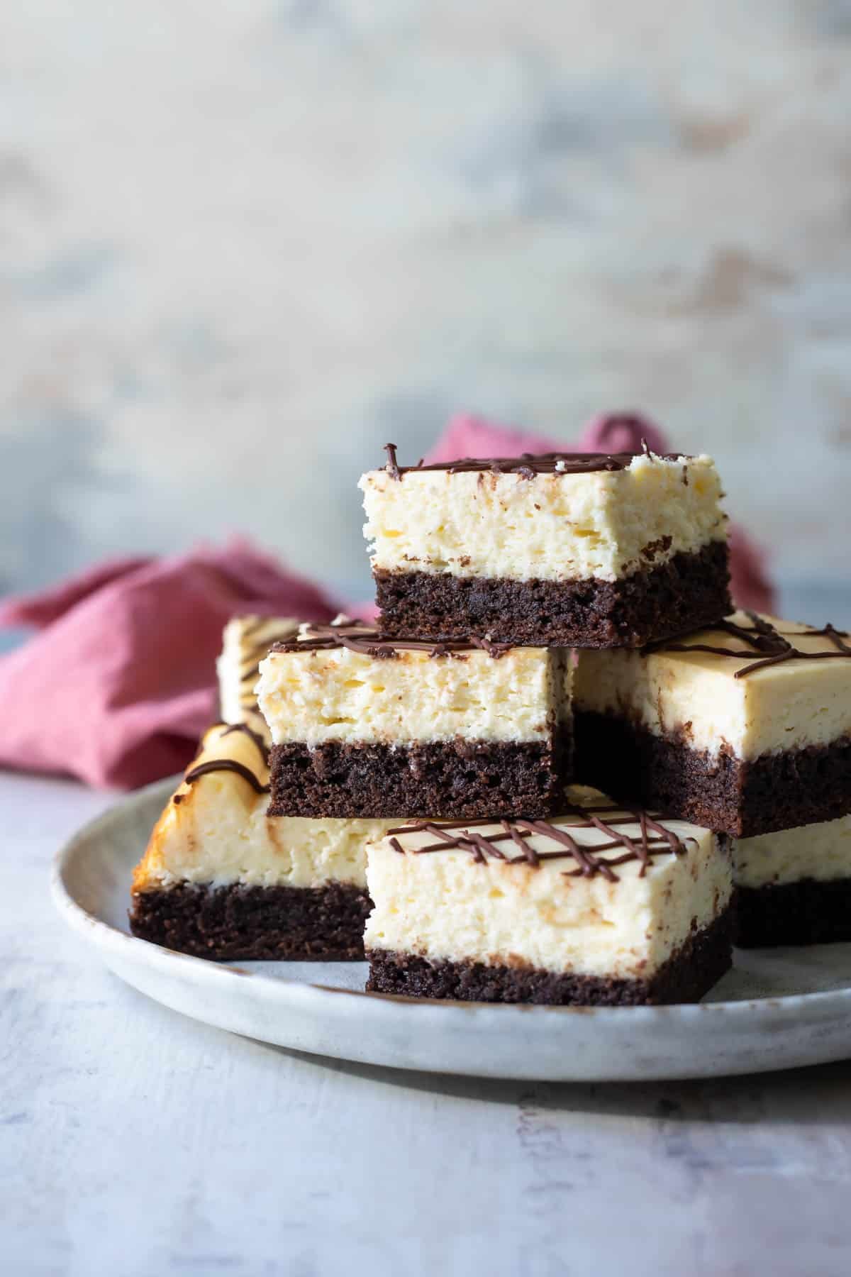 Creamy Cheesecake Brownies