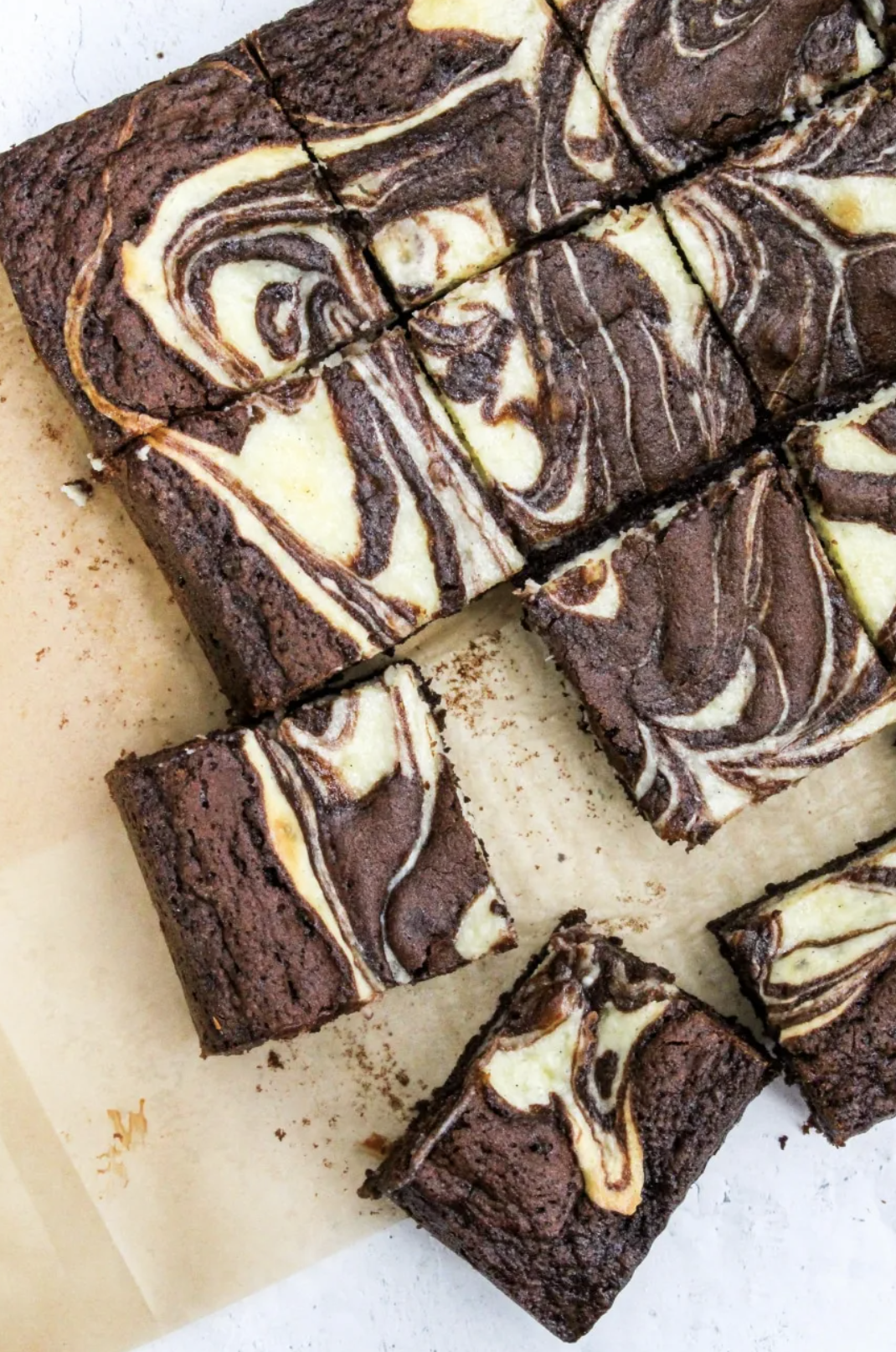 Irresistible Cheesecake Brownies