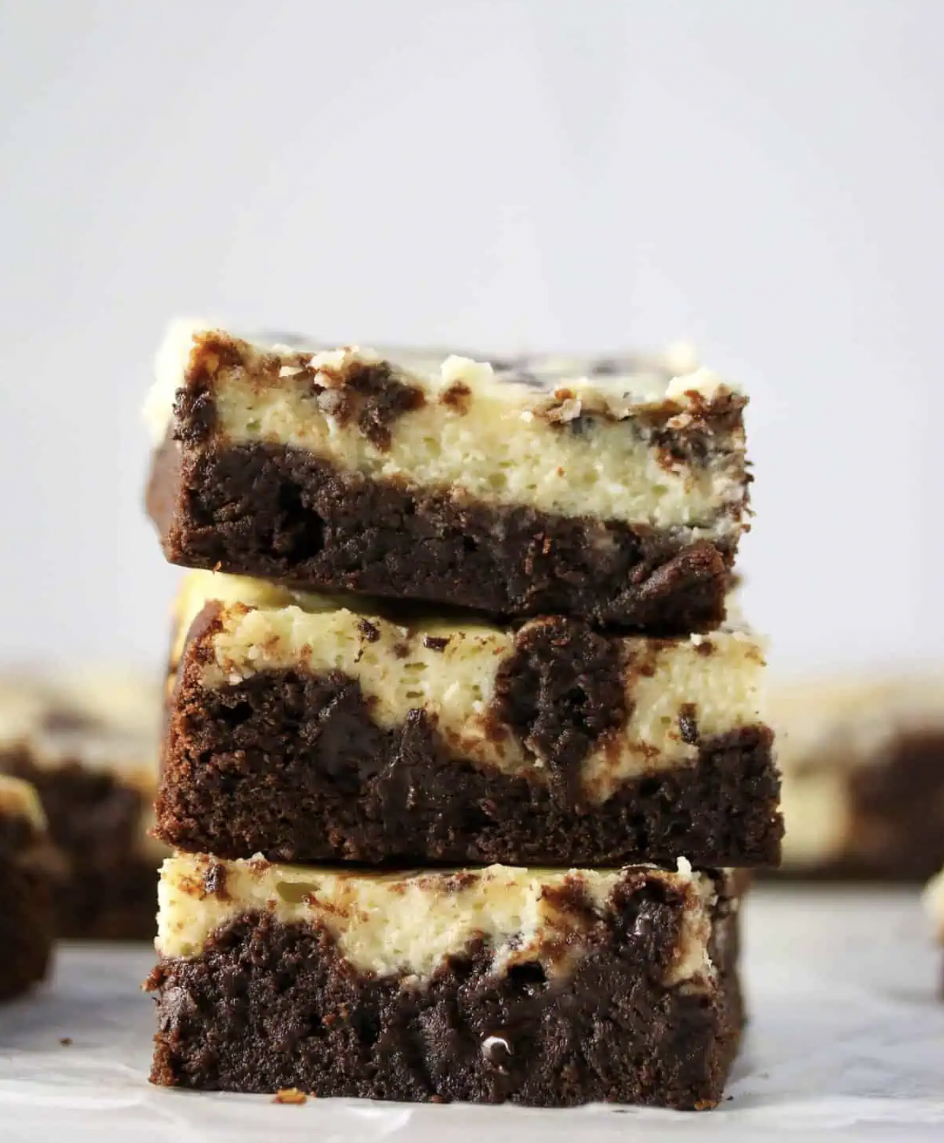 Perfectly Swirled Cheesecake Brownies