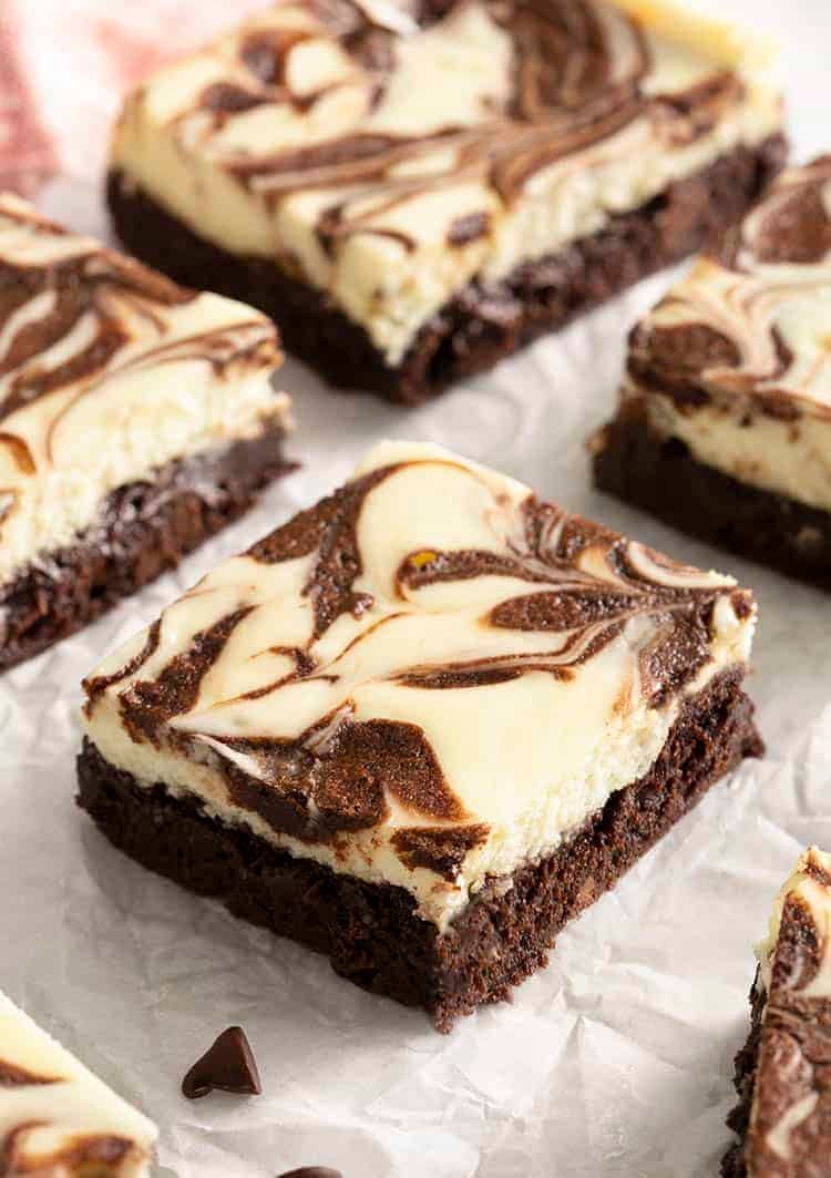 Rich Chocolate Cheesecake Brownies