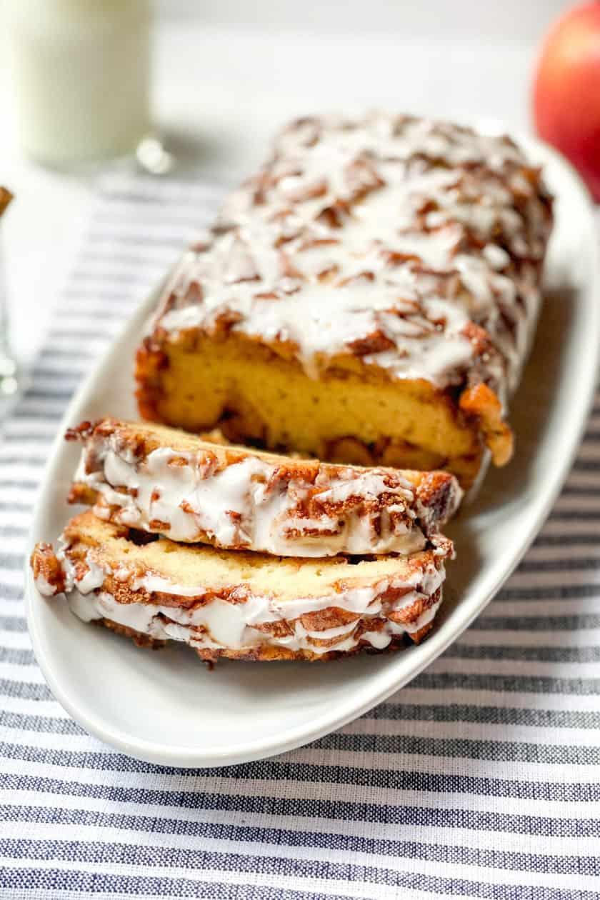 Irresistible Cinnamon Apple Fritter Bread