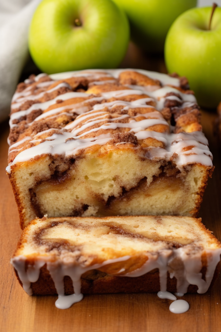 Heartwarming Amish Apple Fritter Bread