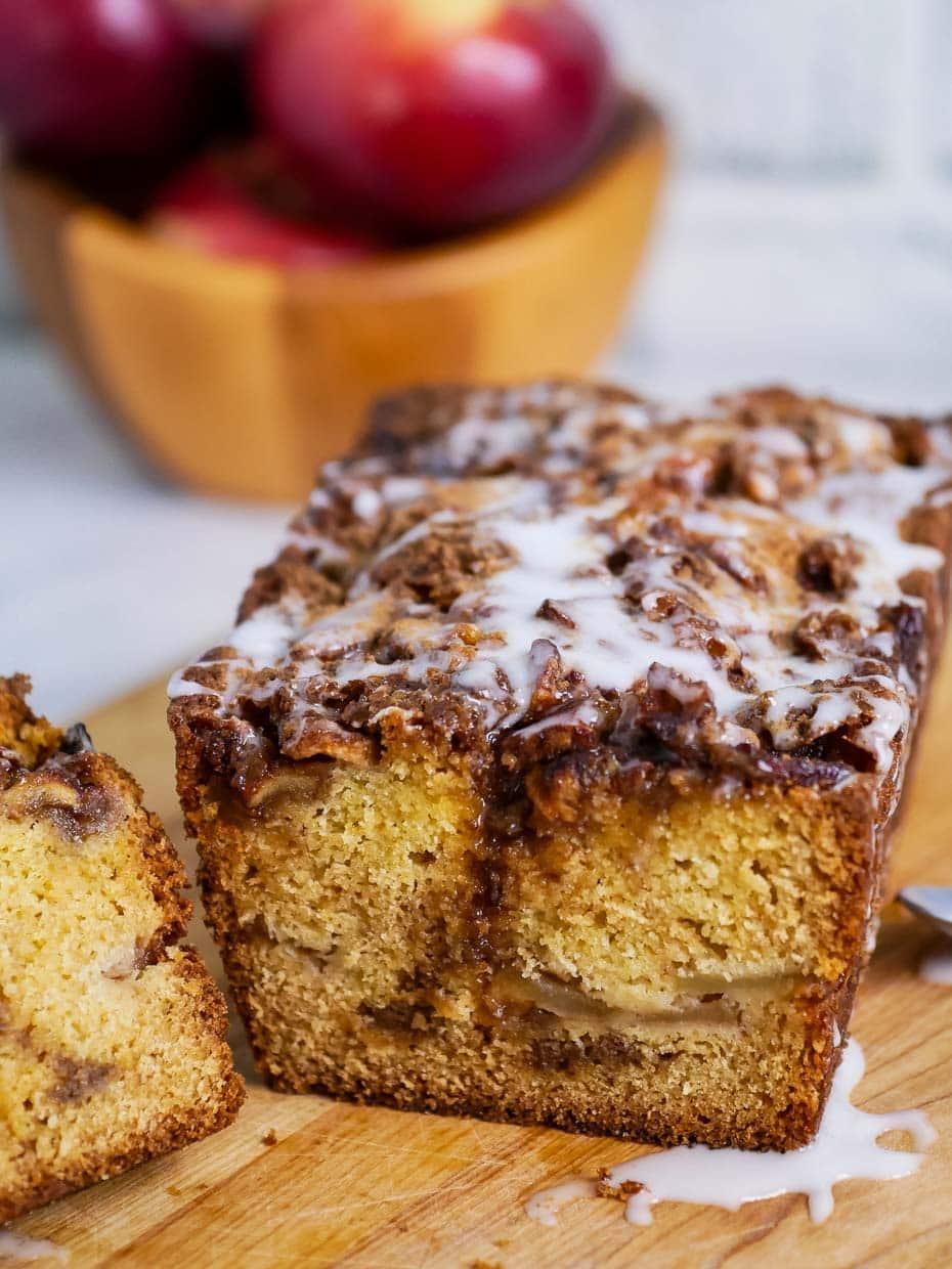 Homestyle Amish Apple Fritter Bread