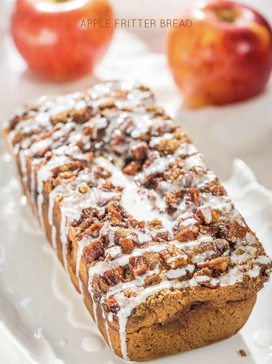 Cinnamon Apple Fritter Bread Bliss