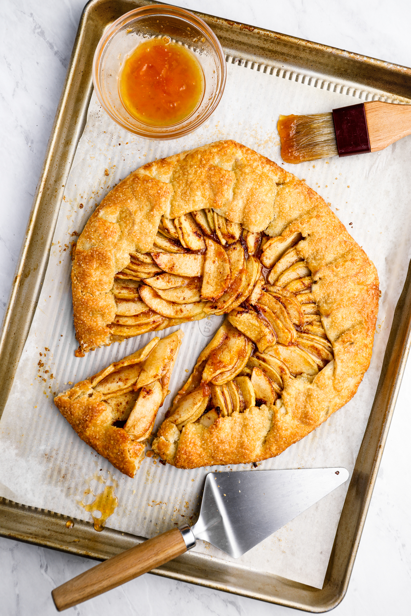 Rustic French Apple Tart