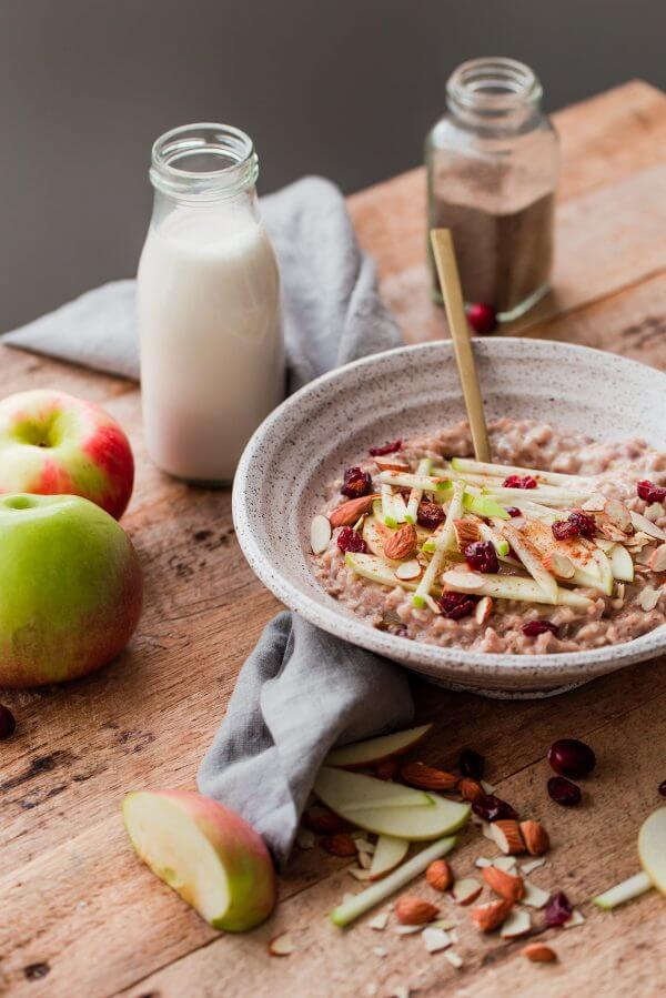 Apple Crockpot Steel Cut Oats